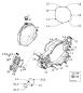 Kupplungsdeckel / Wasserpumpendeckel - EXC 250 - 2001 - Ktm