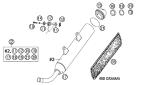 Endschalldaempfer - EXC 200 - 2004 - Ktm