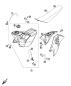 Tank / Sitzbank / Verkleidung - EXC 200 - 2008 - Ktm