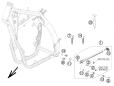 Seiten- / Mittelstaender - 250 EXC E-STARTER - 2010 - Ktm