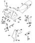 Kraftstofftank / Sitzbank / Abdeckung - DUKE II 640 LIMITED EDITION - 2006 - Ktm