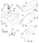 Tank,sitzbank,verkleidung Rac. Exc, Mxc 2002 - EXC 250 RACING - 2002 - Ktm