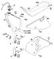 Kraftstofftank / Sitzbank / Spoiler - E-GS 250 / 300 WP - 1995 - Ktm