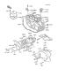 Motordeckel - GPz305 BELT DRIVE - 1988 - Kawasaki