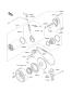 Starter Motor - KLF300 - 1989 - Kawasaki