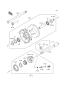 Vorderrad(-dx125a-004808) - KDX125SR - 1990 - Kawasaki