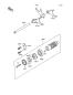 Schaltwalze/-gabel - ZZ-R1100 - 1990 - Kawasaki