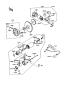 Starter Motor - GPz305 BELT DRIVE - 1991 - Kawasaki