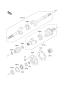 Antriebswelle(hinter) - MULE 2510 DIESEL - 2000 - Kawasaki