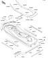 Pad - JET SKI ULTRA LX - 2008 - Kawasaki