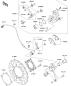 Hauptbremszylinder Hinter - Z1000SX ABS - 2012 - Kawasaki