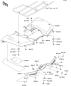 Schutzblech Hinter - BRUTE FORCE 650 4X4I - 2014 - Kawasaki
