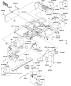 Rahmenbefestigung(hinter) - MULE 610 4x4 - 2015 - Kawasaki