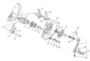 Schaltwalze / Schaltgabel - WR 360 - 2000 - Husqvarna
