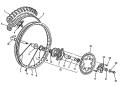 Vorderrad - TC 610 - 1997 - Husqvarna