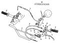 Lenker / Armaturen - TE 610 - 1997 - Husqvarna