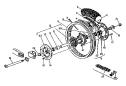 Hinterrad - WR 250 - 1996 - Husqvarna