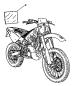 Dekor - WR 250 - 1995 - Husqvarna