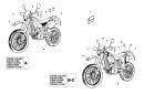 Dekor Farbe A/ B/ C - TE 610E - 1998 - Husqvarna