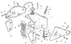 Kraftstofftank / Flanke - TE 510R - 2004 - Husqvarna