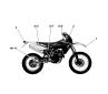 Dekor (te) (farbcode E) - TE 250 - 2006 - Husqvarna
