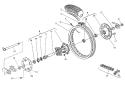 Hinterrad - TE 450 - 2010 - Husqvarna