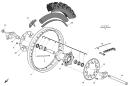 Hinterrad - TE 511 - 2011 - Husqvarna
