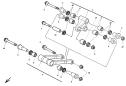 Hinterradaufhaengung / Hebelwerk - WR 125 - 2012 - Husqvarna