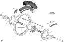 Hinterrad - TE 449 - 2013 - Husqvarna