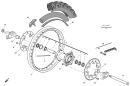 Hinterrad - TC 449 - 2011 - Husqvarna