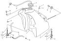 Kraftstofftank - SM 610R - 2000 - Husqvarna