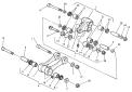 Hebelwerk / Hinterradaufhaengung - SMR 400 - 2004 - Husqvarna