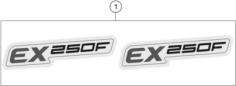 Dekor - EX 250F - 2022 - Gasgas