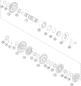 Getriebe Ii - Abtriebswelle - EX 350F - 2022 - Gasgas