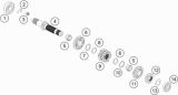 Getriebe I - Antriebswelle - MC 85 19-16 - 2024 - Gasgas