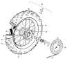 Hinterrad - EC 400 FSR - 2002 - Gasgas