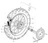 Hinterrad - EC 450 FSR - 2004 - Gasgas