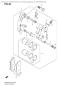 Bremssattel Vorn - RM-Z 250 - 2012 - Suzuki