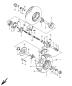 Hinterrad - LT 50 - 2005 - Suzuki