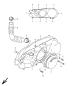 Kurbelwellengehaeusedeckel Links - LT 80 - 2004 - Suzuki