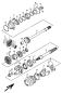 Kardanwelle Ab Rahmen-nr. 5saap41a67100001 - LT-A 700 - 2007 - Suzuki