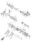 Schaltwelle / Schalthebel - LT-A 750X - 2009 - Suzuki