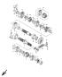 Getriebe - LT-R 450 - 2009 - Suzuki