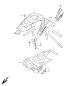 Verkleidung Kraftstofftank - LT-R 450 - 2006 - Suzuki