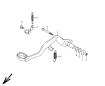 Bremssattel Hinten - LT-Z 400 - 2009 - Suzuki