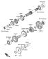 Getriebe - DR-Z 110 - 2005 - Suzuki