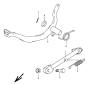 Fussrasten / Staender - DR-Z 70 - 2009 - Suzuki