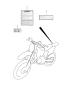 Aufschrift - RM 125 - 2001 - Suzuki