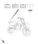 Aufschrift - RM 80 - 2000 - Suzuki