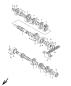Getriebe - RM-X 250 - 1999 - Suzuki